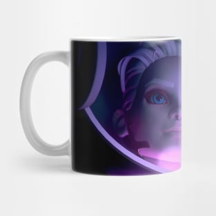 girl in space Mug